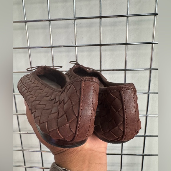 Loeffler Randall Landry Chocolate Woven Ballet Flat Womens size 9.5 - Picture 8 of 10